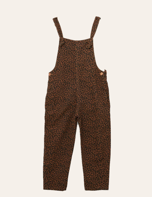 Girls Leopard Print Dungaree Dress IXAMPLE Pakistan