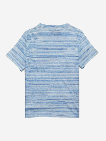 Light Blue Striped T-Shirt Brumano Pakistan