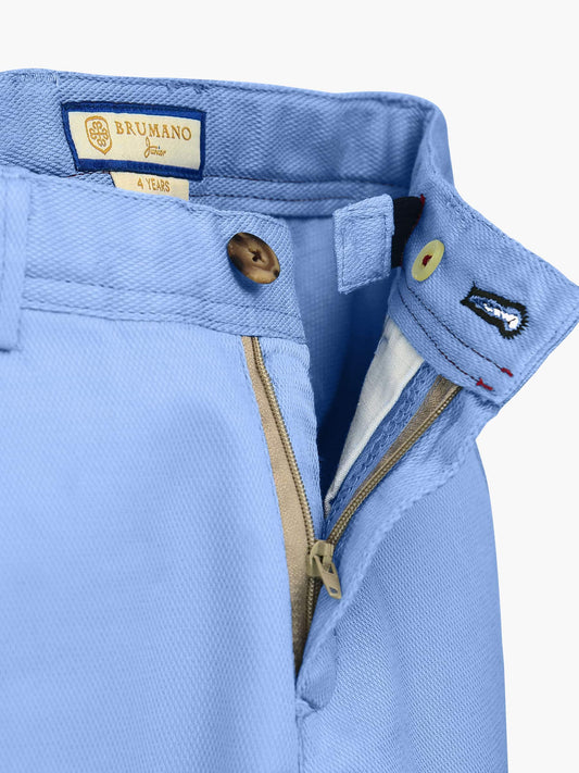 Light Blue Structured Casual Trouser Brumano Pakistan