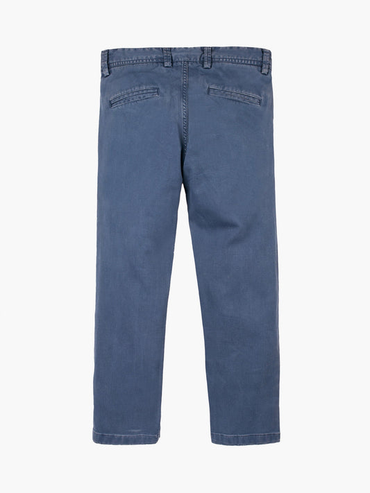 Light Blue Structured Trouser