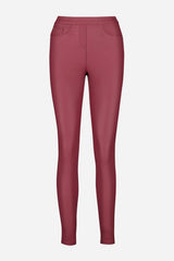 Sculpt Pull-On Coated Leggings