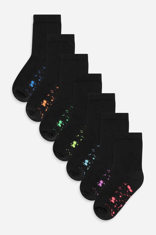 Cotton Rich Cushioned Socks 7 Pack NEXT UK