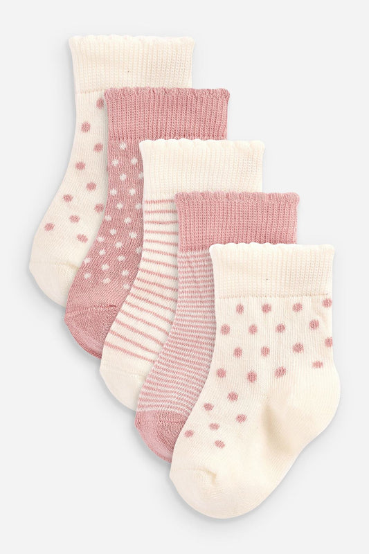 Baby 5 Pack Socks NEXT UK