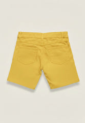 Marigold Yellow Twill Short