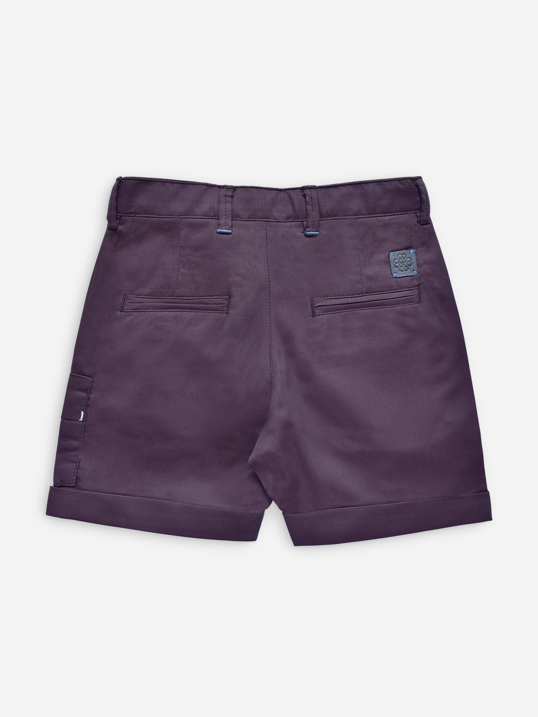 Maroon Stretch Cotton Casual Shorts Brumano Pakistan