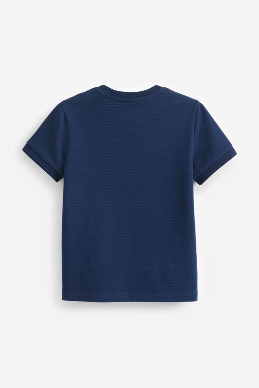 Short Sleeve Textured T-Shirt