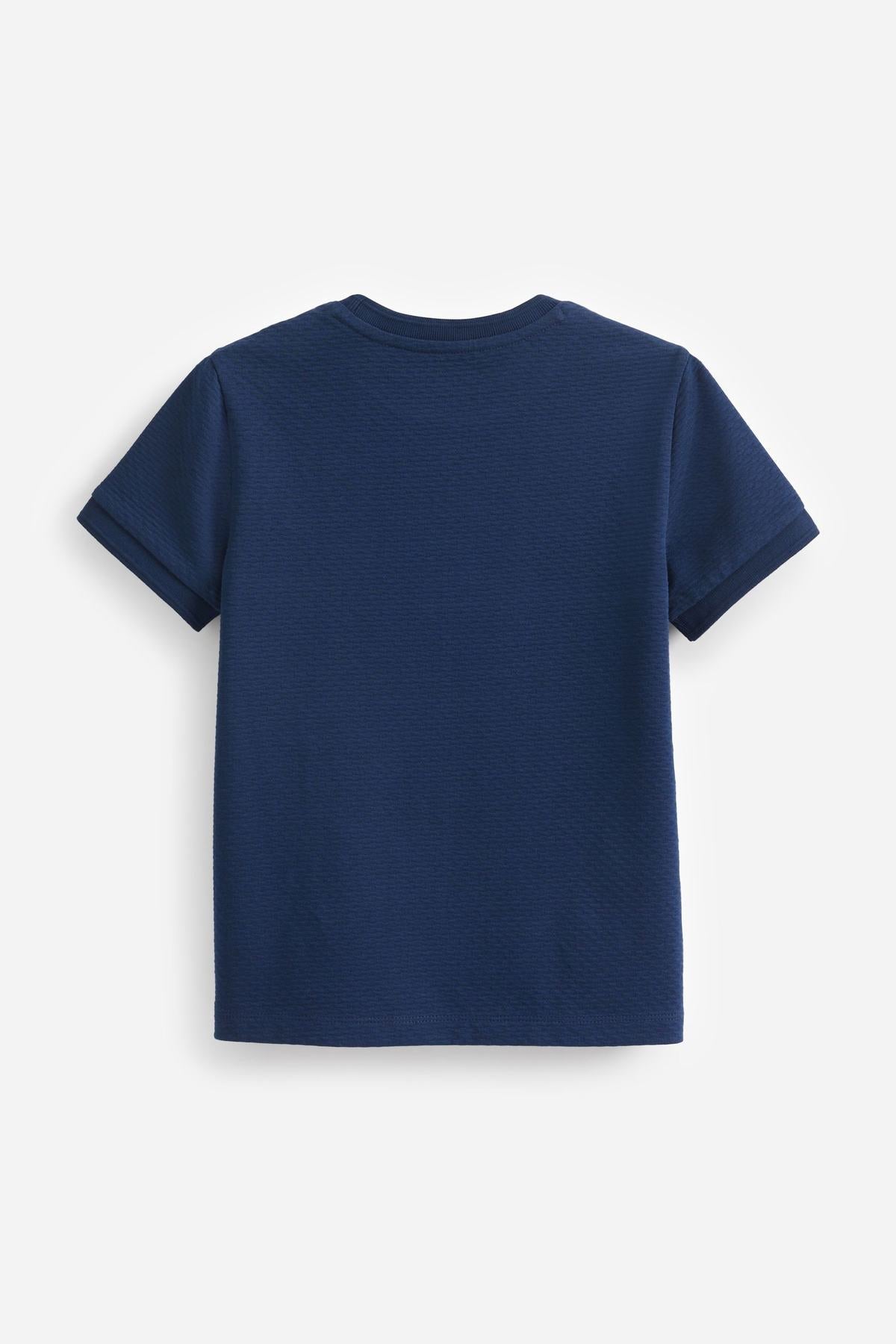 Short Sleeve Textured T-Shirt NEXT UK