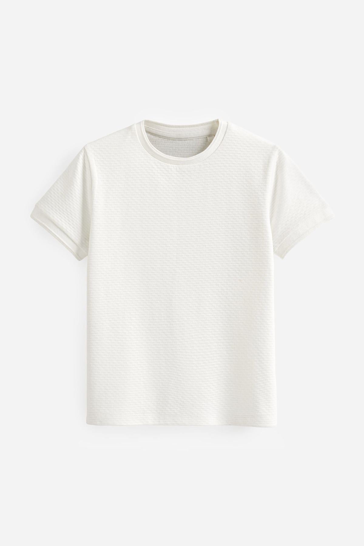 Short Sleeve Textured T Shirt NEXT UK