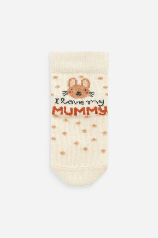 Neutral Family Baby Socks 2 Pack