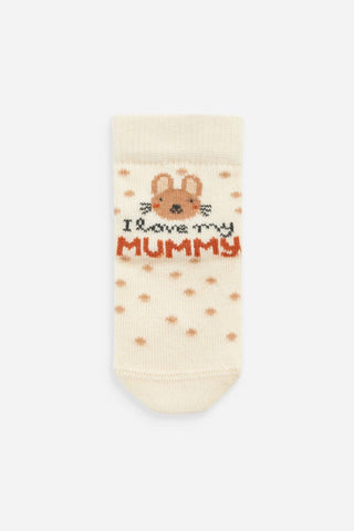 Neutral Family Baby Socks 2 Pack