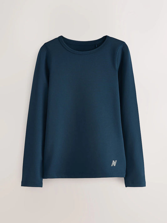 Long Sleeve Base Layer Top | Navy Blue
