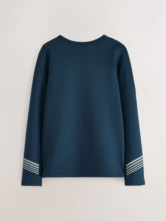 Long Sleeve Base Layer Top | Navy Blue
