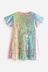Sequin Sparkle Party Dress NEXT UK