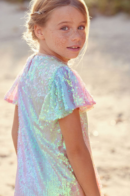 Sequin Sparkle Party Dress NEXT UK