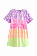 Short Sleeve Cotton Jersey Dress NEXT UK