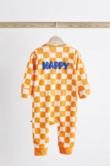 Baby Footless Sleepsuit With Zip 3 Pack NEXT UK