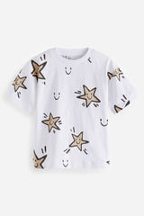 All Over Print Short Sleeve T Shirt NEXT UK