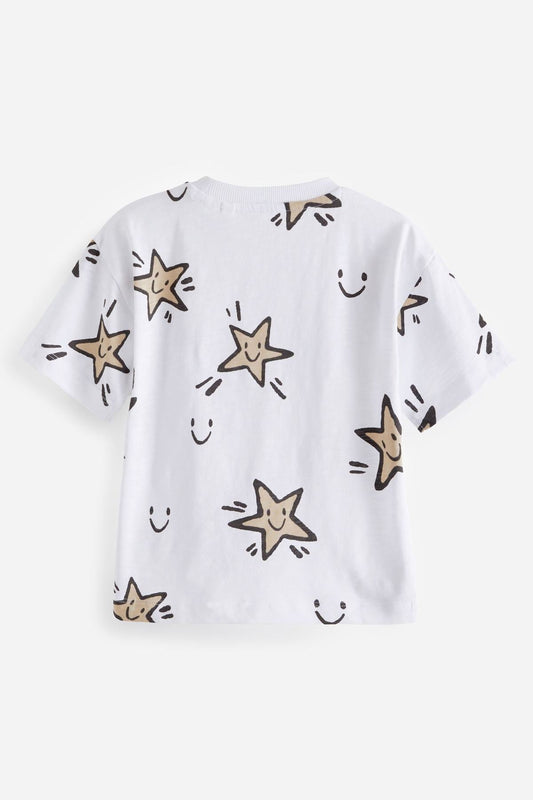 All Over Print Short Sleeve T Shirt NEXT UK