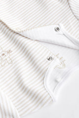 Delicate Appliqué Baby Sleepsuits 3 Pack NEXT UK