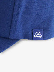 Cobalt Blue Canvas Cotton Cap 1-16 Years (3mths-16yrs)