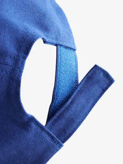 Cobalt Blue Canvas Cotton Cap 1-16 Years (3mths-16yrs)