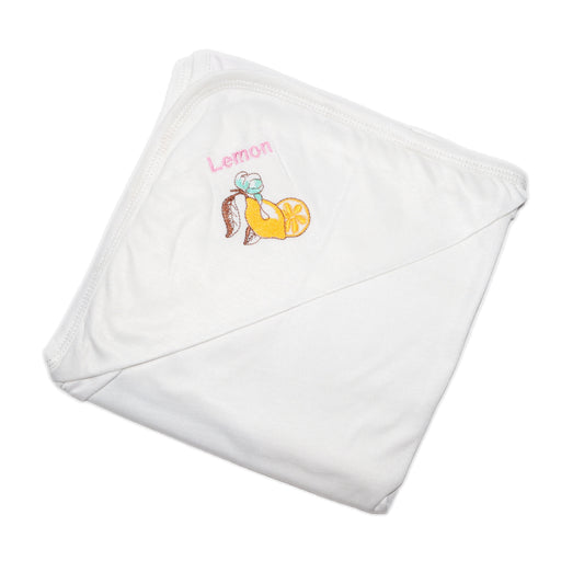 Embroided Baby Swaddle White Komfy Pakistan