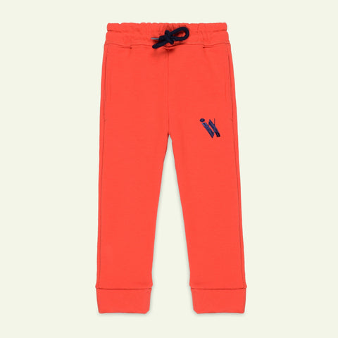 Navy Embroidered Trouser | IXAMPLE