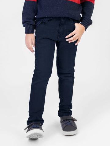 Navy Blue Casual Denim Jeans Brumano Pakistan