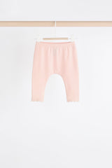 NEXT - NCNVB-Girls Sets-White/Pink Baby Leggings