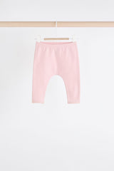 NEXT - NCNVB-Girls Sets-White/Pink Baby Leggings