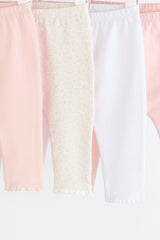 NEXT - NCNVB-Girls Sets-White/Pink Baby Leggings