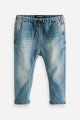 Super Soft Pull-On Jeans With Stretch NEXT UK
