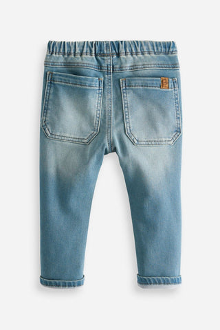 Super Soft Pull-On Jeans With Stretch NEXT UK