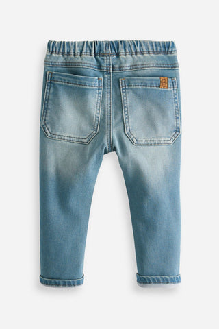Super Soft Pull-On Jeans With Stretch