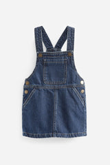 Denim Pinafore Dress NEXT UK