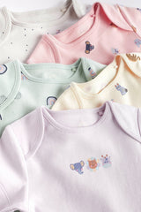 Baby Short Sleeve Bodysuits 5 Pack NEXT UK