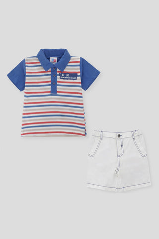 2  PCS  SET T-SHIRT & SHORTS BOY