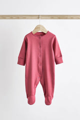 Cotton Baby Sleepsuits NEXT UK