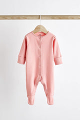Cotton Baby Sleepsuits NEXT UK