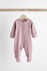 Cotton Baby Sleepsuits NEXT UK