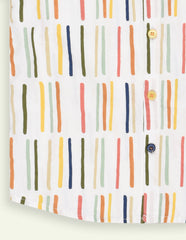 Boys Cotton Printed Shirt