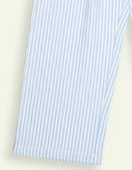 Girls Striped Jumpsuit