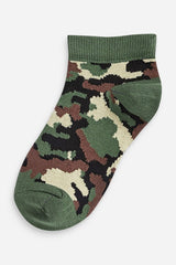 7 Pack Cotton Rich Trainer Socks NEXT UK