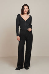 Tailored Wide Leg Trousers