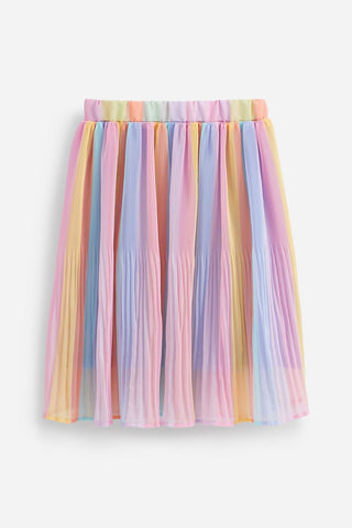 Pleated Midi Skirt 