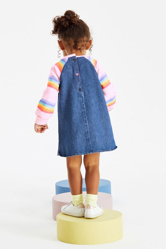 Raglan Denim Dress NEXT UK