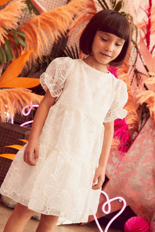 Organza Floral Tiered Dress  NEXT UK