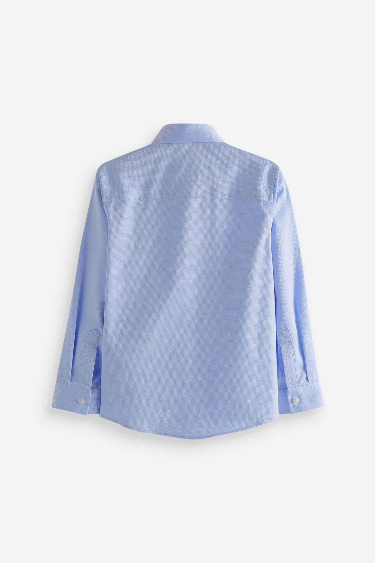 Blue Signature Trimmed Shirt