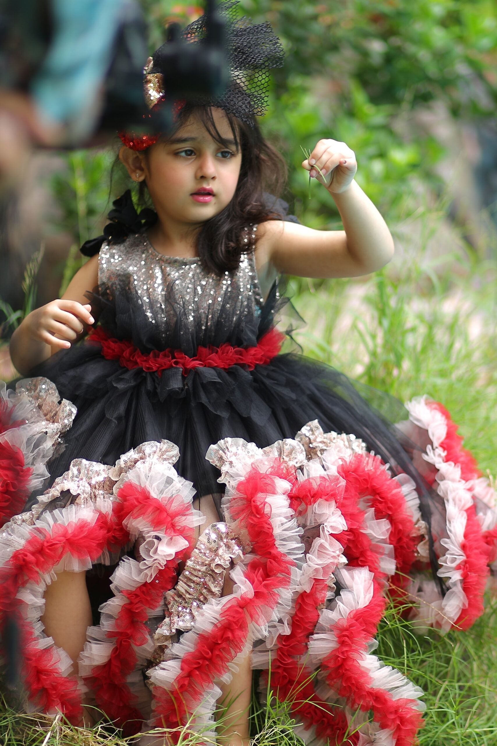 Black and red forest Queen | QS STUDIO | Frocks | Newborn baby clothes