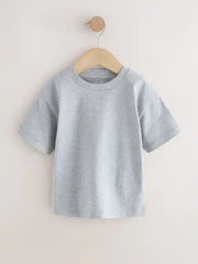 Blue/Green Car Short Sleeve Graphic T-Shirts 4 Pack (3mths-7yrs)